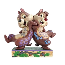 Disney Traditions - Højde: 13 cm., Chip and Dale